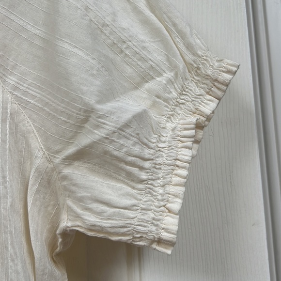 Eddie Bauer Peasant Style Blouse - Picture 3 of 6